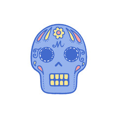 svg mexico pinata doodle element set