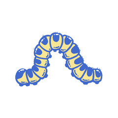 svg poison bugs doodle element set