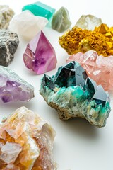 Geology's Palette: A Symphony of Crystalline Hues