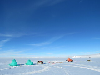 Field camp, Antarctica