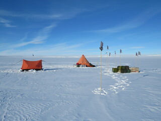 Field camp, Antarctica