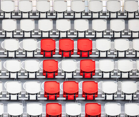seats in a stadion