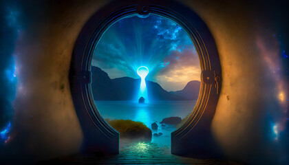 Through The Port Key Hole to another Dimension