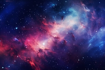 Naklejka premium space galaxy background