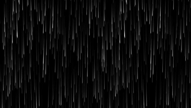 White neon glow line falling down technology background, Super light speed exposure light lines, Futuristic animated wallpaper, and Seamless loopable 3d animation footage.