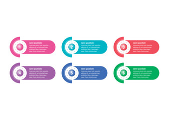 six steps infographic template. dial infographic template. internet, web, magazine, annual report information template. infographic template for business, science, education world