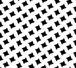 Seamless houndstooth pattern, Crowbar print illustration.	