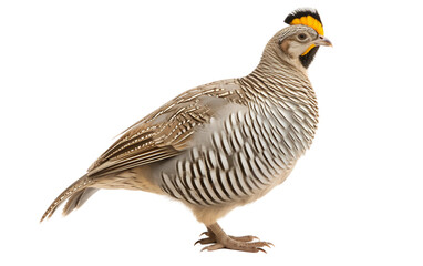 The Enchanting Dance of Lesser Prairie Chickens Unveiled Isolated on Transparent Background PNG.
