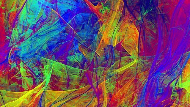 Looped Dynamic Visions, Contemporary and Mesmerizing Abstract Digital Backgrounds Art
