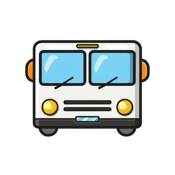 Bus Icon Public  transport symbol. 