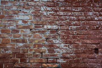 Old brick wall background, brick wall texture