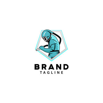Sandblaster Logo Icon symbol Design Symbol Template Flat Style Vector