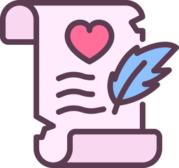 Love letter icon