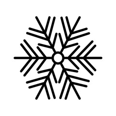 Illustration Vector Graphic of Snow icon design