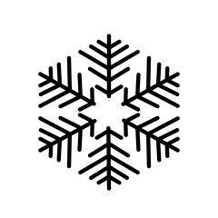 Illustration Vector Graphic of Snow icon design