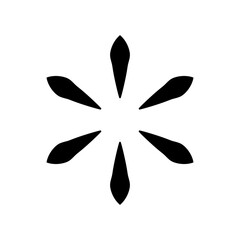 Illustration Vector Graphic of Snow icon design