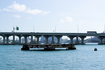 Miami buildings, streets and architecture