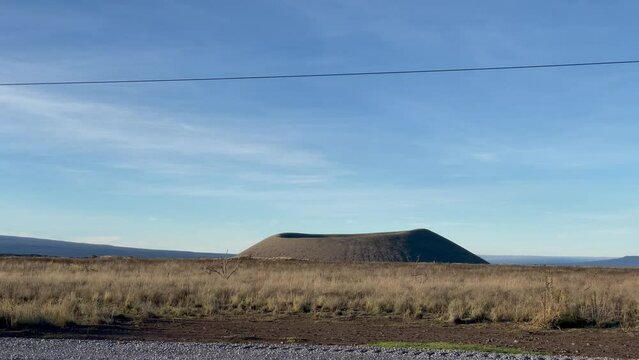 Mauna Loa cinder cone vista in early morning, Big Island of Hawaii