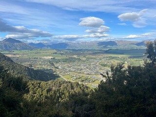 Naklejka premium Wanaka, South Island of New Zealand