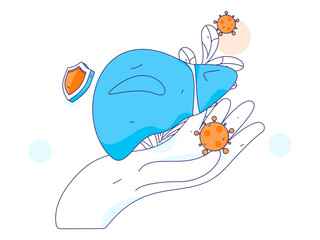 Medical characters fighting the epidemic flat vector concept operation hand drawn illustration
