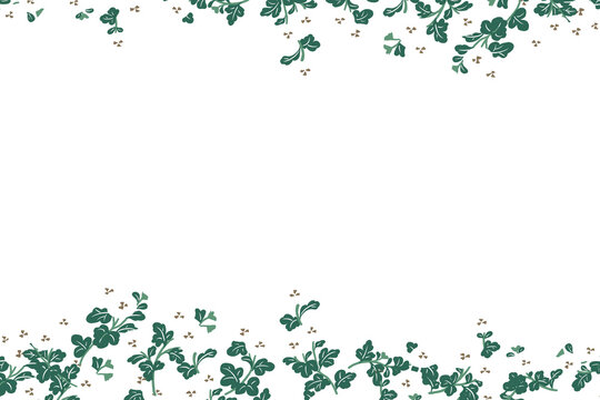 Japanese Pattern Manjugiku (African Marigold) Background.