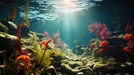 A River's Metamorphosis: From Pollution to a Thriving Coral Haven - A Tale of Environmental Restoration and Hope.