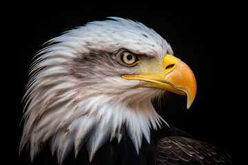 Obraz premium Portrait of a bald eagle