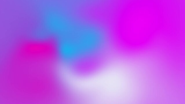 Multicolored moving gradient background purple and blue neon moving background, liquid pattern with chromatic neon light effect. Modern trend 4k motion animation.
