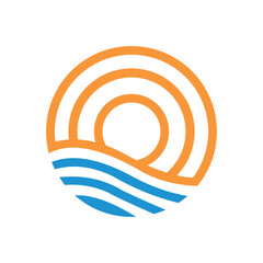 ocean logo design