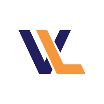 letter vl logo design