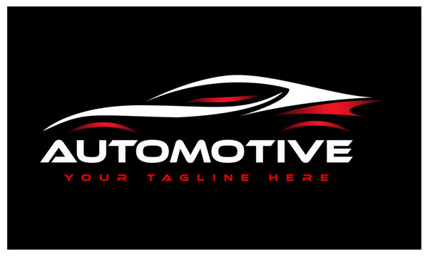 Automotive dealership symbol. Vector illustration
