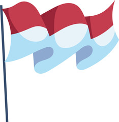 indonesia flag design