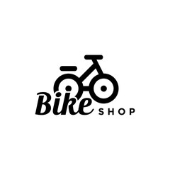 Bicycle shop logo design  