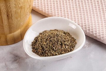 Anise sseds aroma in the bowl