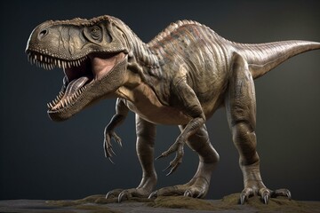 tyrannosaurus rex dinosaur. Generative AI