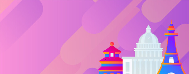 House building vector concept operation hand drawn illustration
