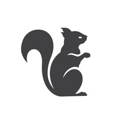 Vector of squirrel design on white background.