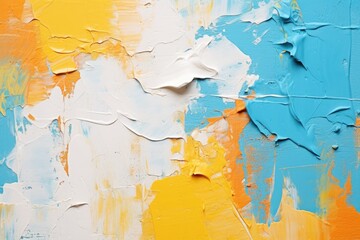 Abstract oil paint background. Colorful brushstrokes of paint, Fragment of a multicolored texture...
