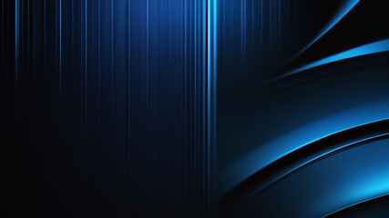 Obrazy na Plexi  Concepto de tecnología abstracta fondo superpuesto geométrico de rayas azul oscuro. Fondo de vector abstracto dinámico azul marino brillante con líneas diagonales. Color clásico de moda de 2024. Fondo