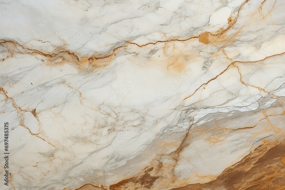 Aufkleber Generative AI : marble texture background pattern with high resolution.