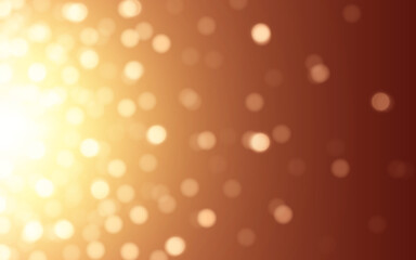 Golden luxury bokeh soft light abstract backgrounds, Vector eps 10 illustration bokeh particles, Backgrounds decoration