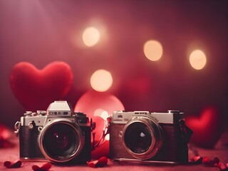 Valentine's gift for photographer, cameraman. Camera is the best gift to give your loving photographer. Photographer's Valentine's gift 