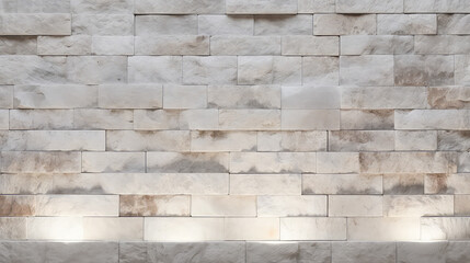A Photo of an old brick wall background design. White Bricks Background Design.