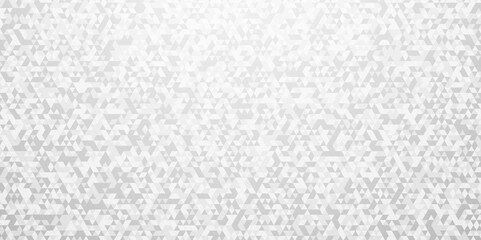 Abstract gray and white square rough triangular low polygon backdrop background. Abstract geometric pattern gray and white Polygon Mosaic triangle Background, business and corporate background.
