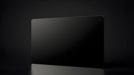 Modern Touchscreen Technology on Black Background.AI Generative 