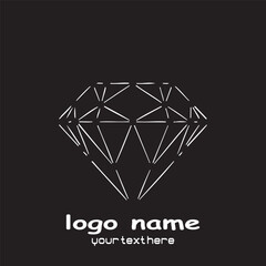 Diamond Logo Template vector icon illustration design