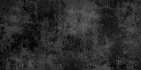 Texture of black concrete wall concrete Dark black texture chalk board and grunge banner background banner pattern. Black marble with grainy stains, black background Gray concrete wall texture grunge.