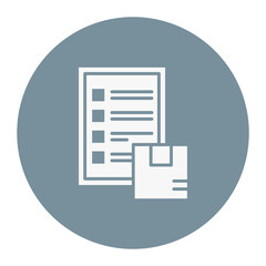 Delivery Box List Icon