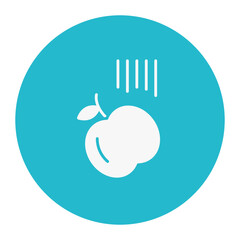 Falling Apple Icon