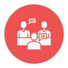 Company Meeting Icon